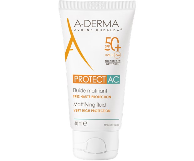 A-derma Protect AC mat fluid SPF50+ 40ml