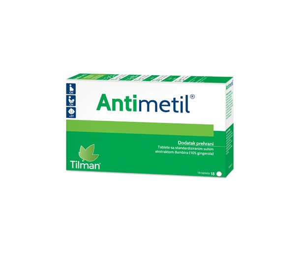 Antimetil tablete a18