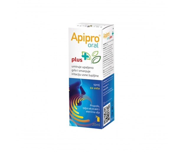 Apipharma Apipro oral+ sprej 20ml