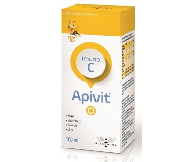 Apipharma Apivit Imuno C 100ml