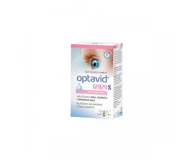 Apipharma Optavid baby S kapi za oči u spreju 10ml