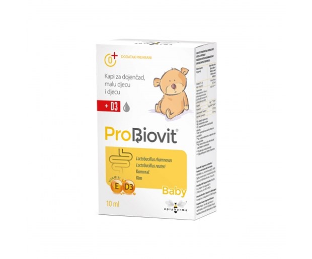 Apipharma Probiovit Baby kapi + vitamin D3 10ml