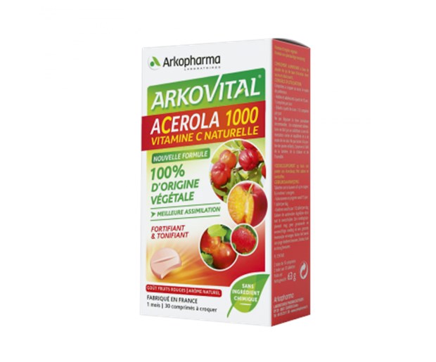 Arkopharma Vital acerola 1000 a30