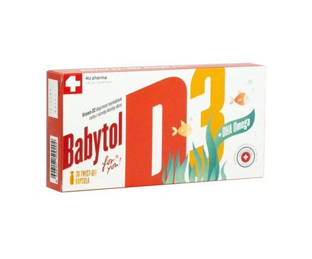 Babytol DHA + vitamin D3 a30