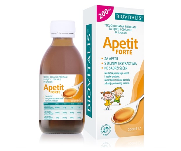 Biovitalis apetit forte 200ml