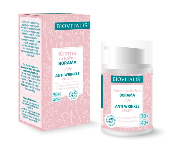 Biovitalis krema za kožu s borama 30/40+ 40ml