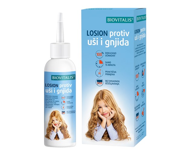 Biovitalis losion protiv ušiju i gnjida 100ml