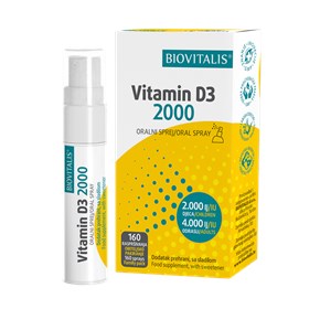 Biovitalis vitamin D3 2000 sprej 