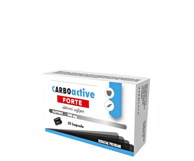 Carboactiv forte kapsule 500mg