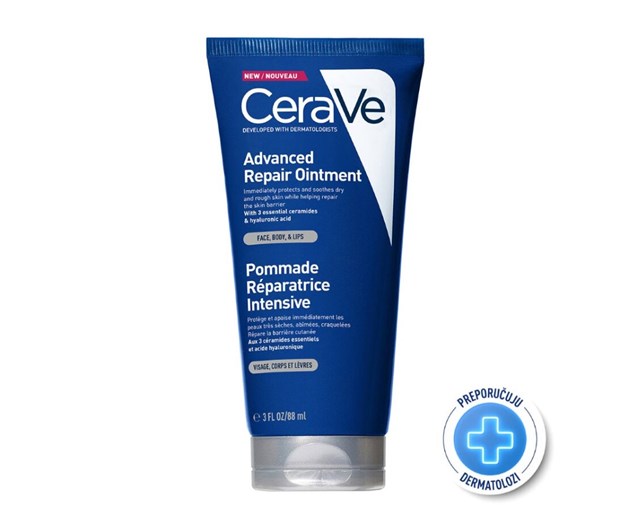 CeraVe napredna obnavljajuća mast za obnovu suhe i grube kože 88ml