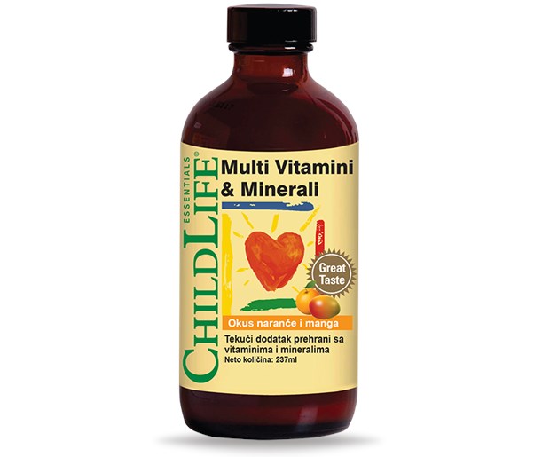 Childlife multi vitamini i minerali 237ml