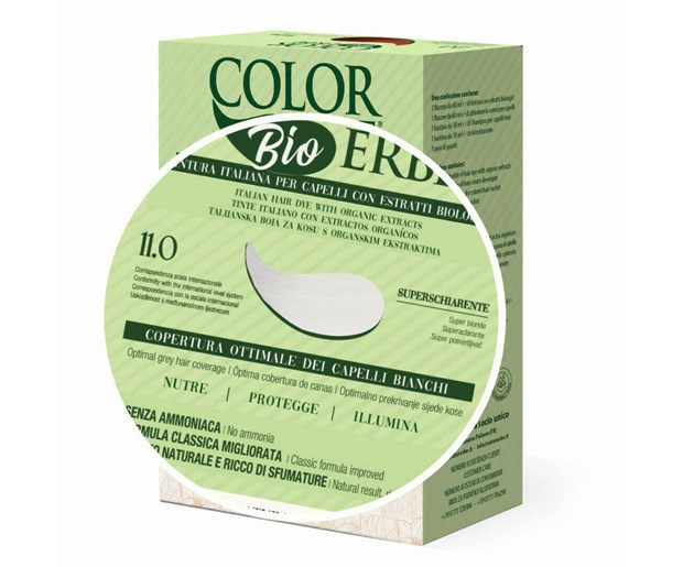 Color erbe bio boja za kosu br. 11.0 super posvjetljivač