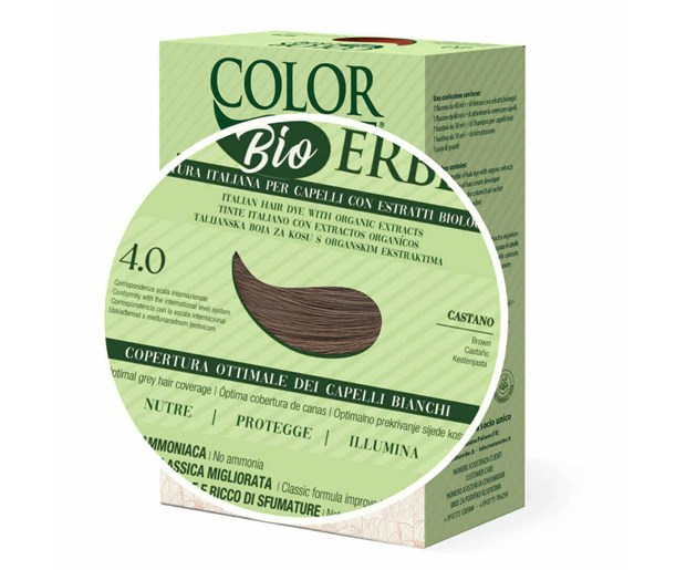 Color erbe bio boja za kosu br. 4.0 kestenjasta