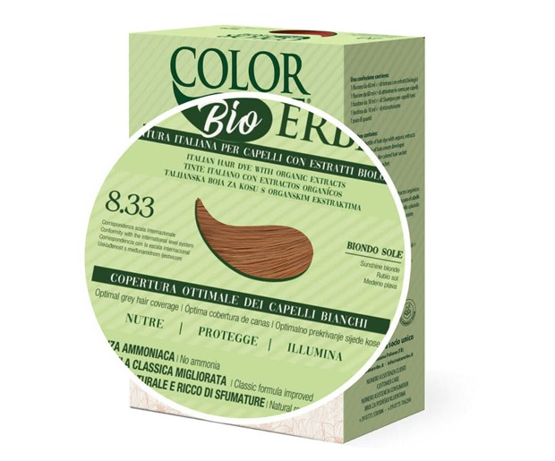 Color erbe bio boja za kosu br. 8.33 sunčano plava