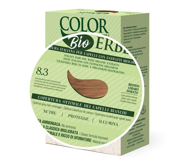 Color erbe bio boja za kosu br. 8.3 svijetlo zlatno plava