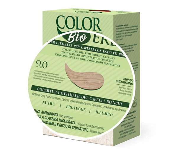 Color erbe bio boja za kosu br. 9.0 vrlo svijetlo plava