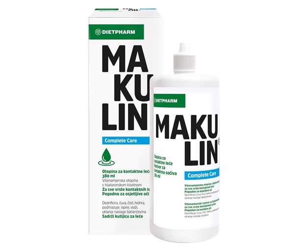 Dietpharm Makulin complete care otopina za leće 380ml