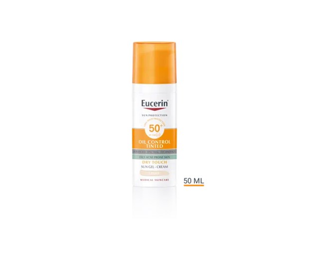 Eucerin Sun Oil control tonirana gel krema SPF50+ light