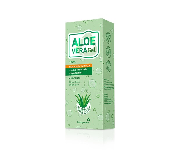 Hamapharm Aloe vera gel 100ml