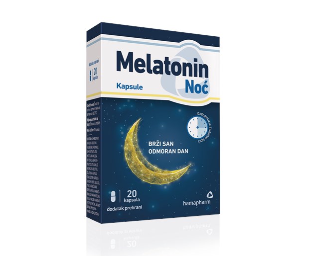 Hamapharm Melatonin noć kapsule