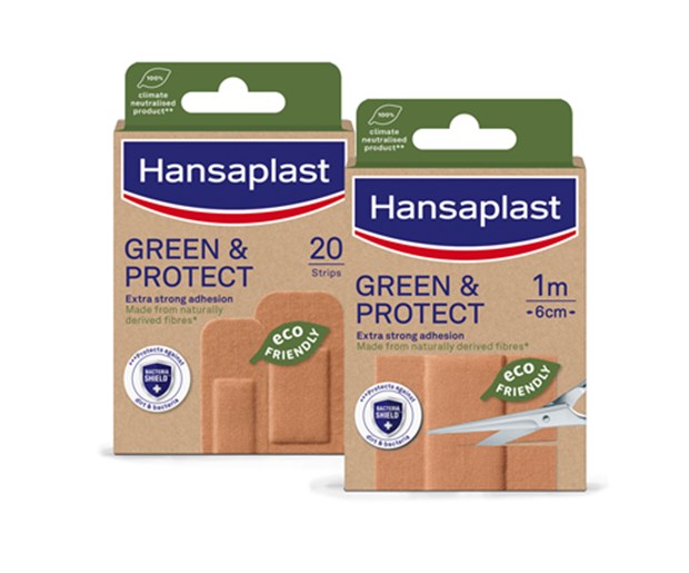 Hansaplast Green & Protect flasteri