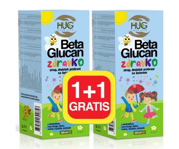 Hug Your Life Beta Glucan zdravKO duo pack