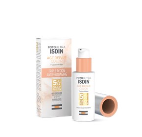 Isdin Sun Age Repair Color Fusion Water krema za lice SPF50