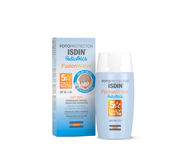 Isdin Sun Pediatrics Fusion Water krema za lice SPF50