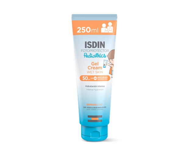 Isdin Sun Pediatrics gel krema za tijelo Wet skin SPF50