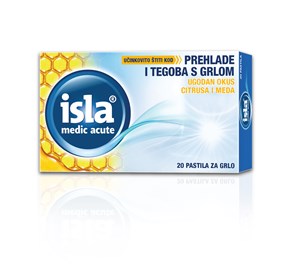 Isla Medic acute citrus med pastile