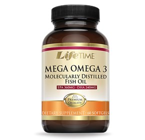 Lifetime mega omega 3 a60