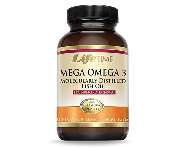 Lifetime mega omega 3 a60