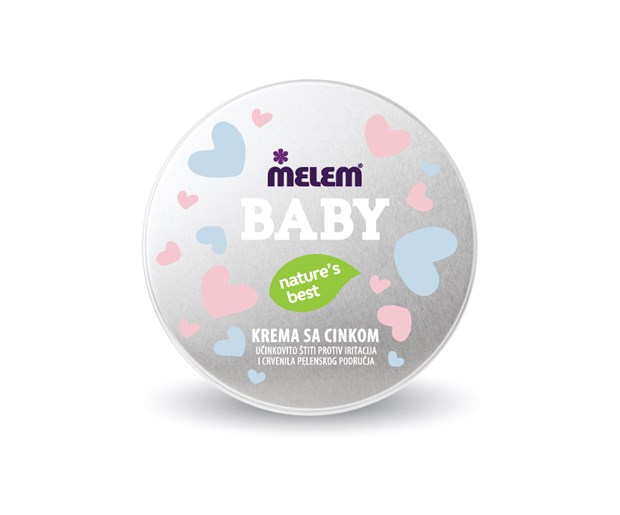 Melem baby krema s cinkom 75ml