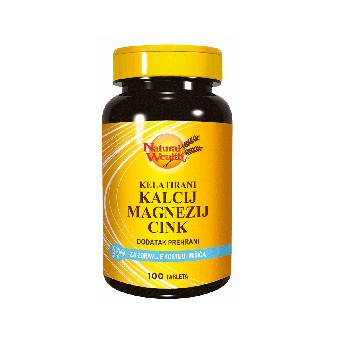 Natural Wealth Kalcij Magnezij Cink 0,0 100 Tableta - Pharmacy