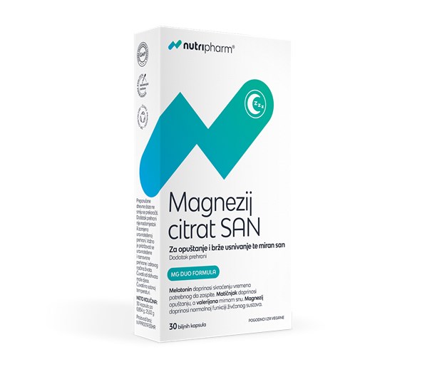 Nutripharm Magnezij citrat san