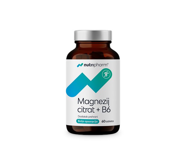 Nutripharm Magnezij citrat + vitamin B6