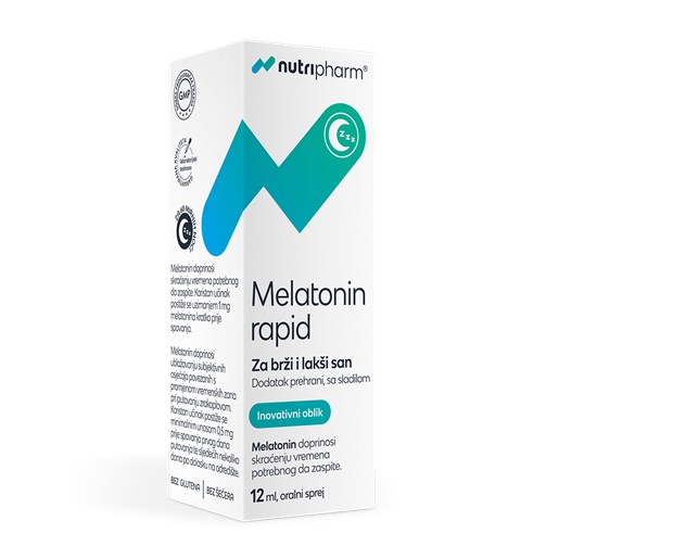 Nutripharm Melatonin rapid sprej