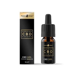 Pharmahemp premuim black CBD kapi 24%