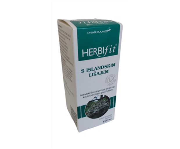 Pharmamed Herbifit sirup islandski lišaj 150ml