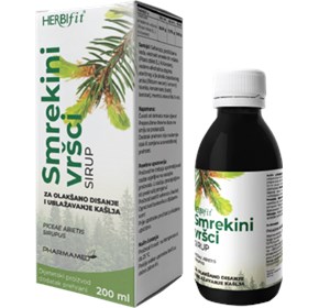 Pharmamed Herbifit sirup smrekini vršci 200ml