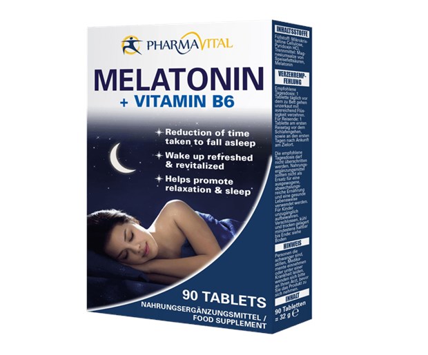 Pharmavital Melatonin + vitamin B6 a90