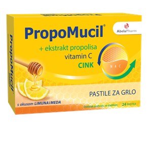 PropoMucil pastile med i limun