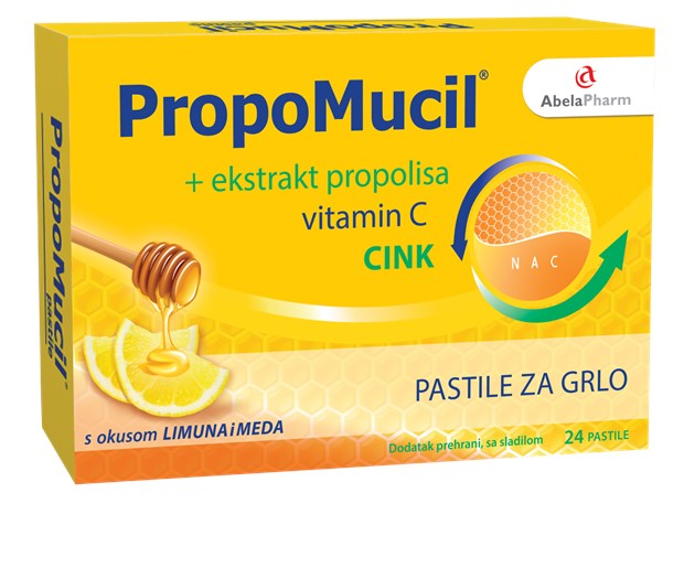 PropoMucil pastile med i limun