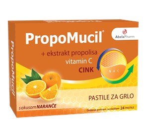 PropoMucil pastile naranča