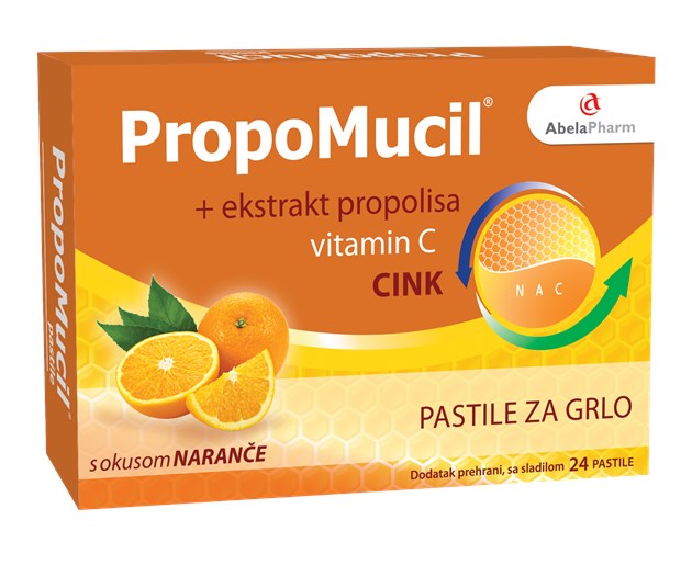 PropoMucil pastile naranča