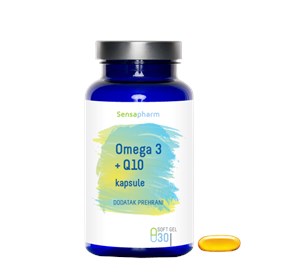 Sensapharm Omega 3 + Q10 a30