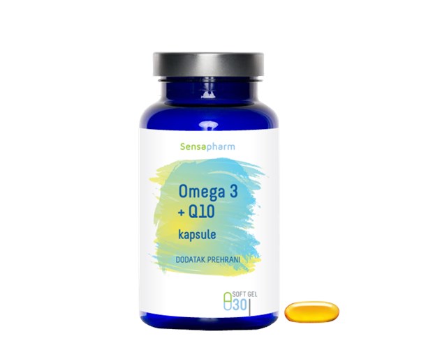 Sensapharm Omega 3 + Q10 a30