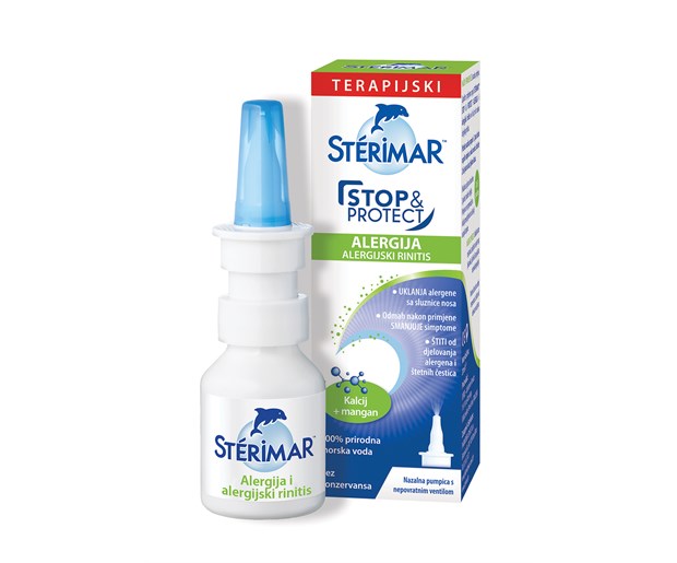 Sterimar stop&protect sprej za nos alergije 20ml