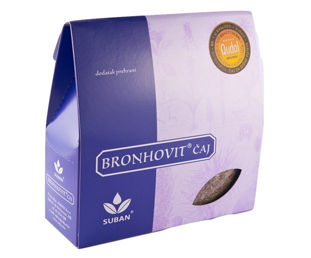 Suban čaj Bronhovit 80g