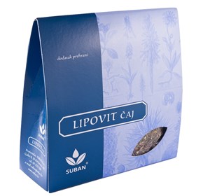 Suban čaj Lipovit 80g